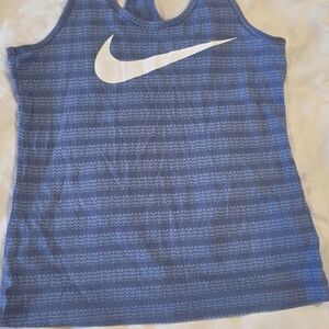 Nike Dri-FIT Blue Athletic Tank